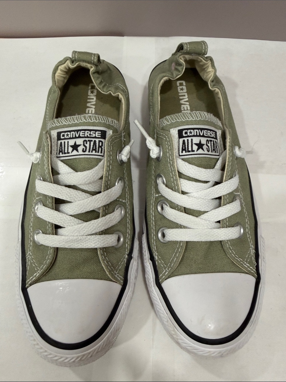 Women’s Converse All Star Low Top Sneaker in Olive